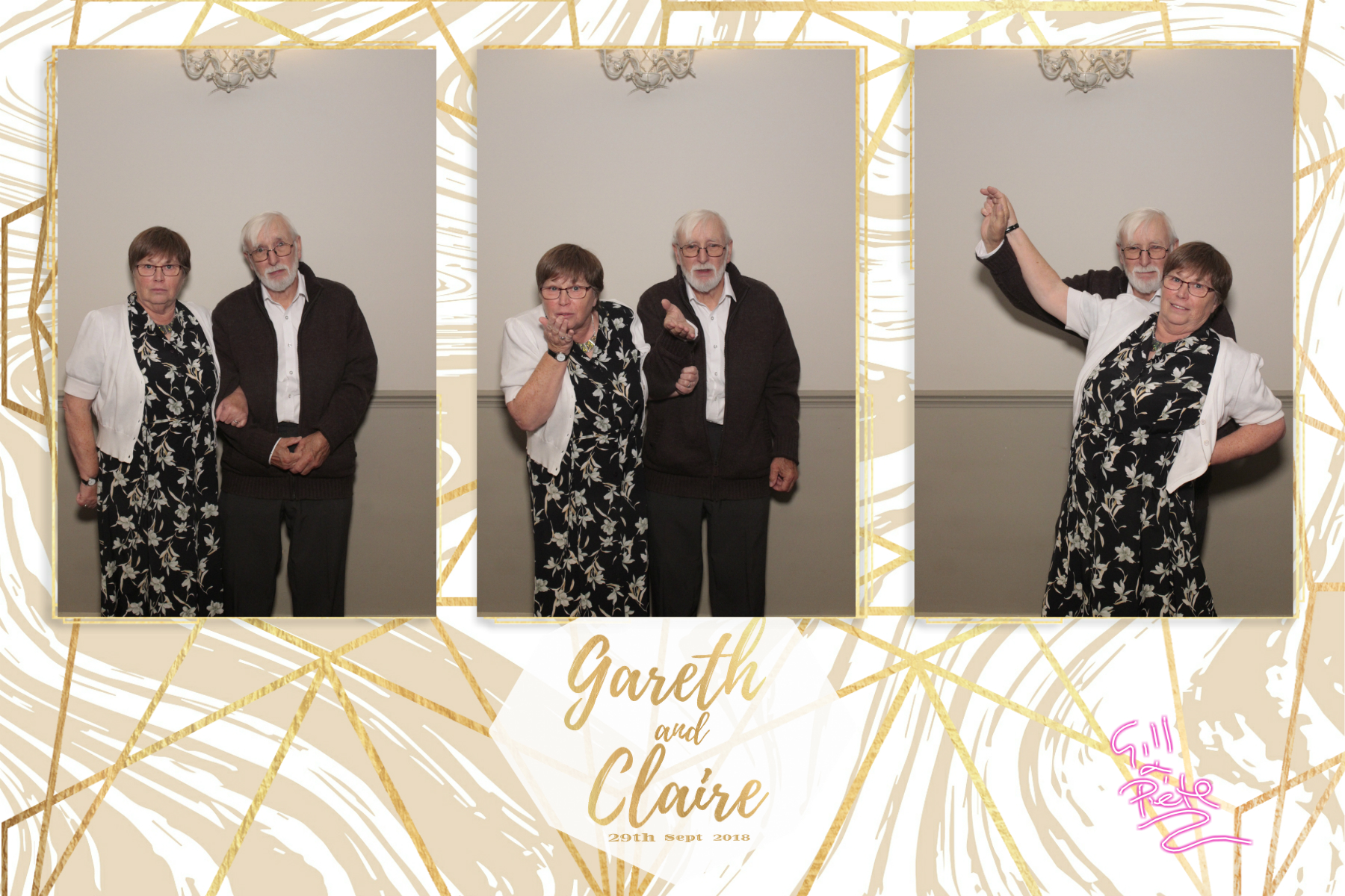 Claire & Gareth's Wedding | View more photos from the event at gallery.myphotoboothexperience.co.uk/u/MyPhotoBoothExperienceLtd/Claire-Gareths-Wedding
